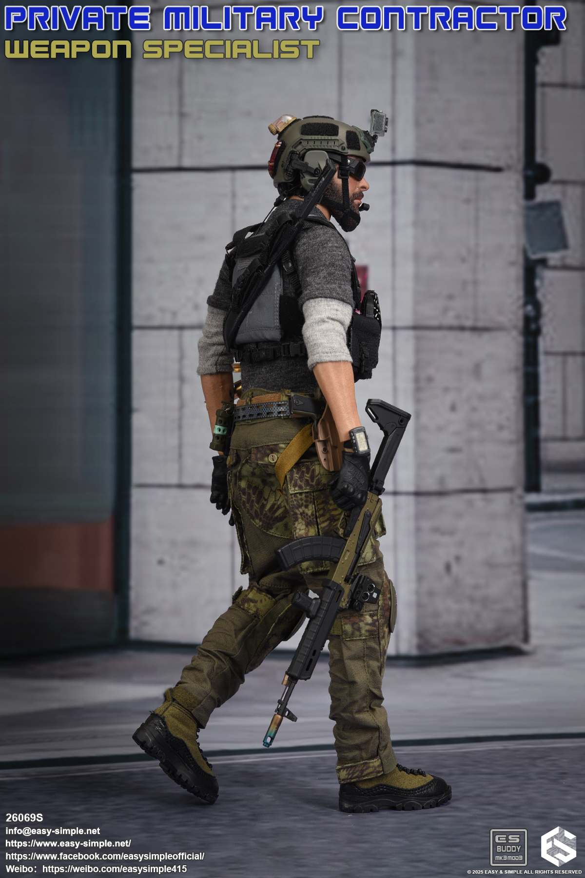 [สั่งจอง] Easy&Simple 26069S Private Military Contractor Weapon Specialist