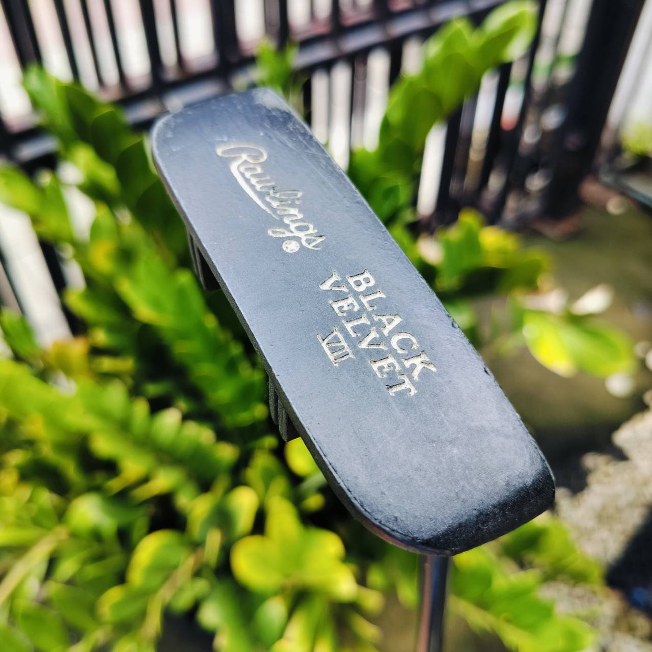 Rawlings Putter BLACK VELVET VII ความยาว 34 นิ้ว ตัวเล็งแบบสองจุด และวางลูกตรงกลาง เล็งง่ายมากๆ ชดเชยสูง พัตต์ตรงอย่างมากค่ะ ไม้กอล์ฟมือสอง ของแท้ By NakaraLuxurious