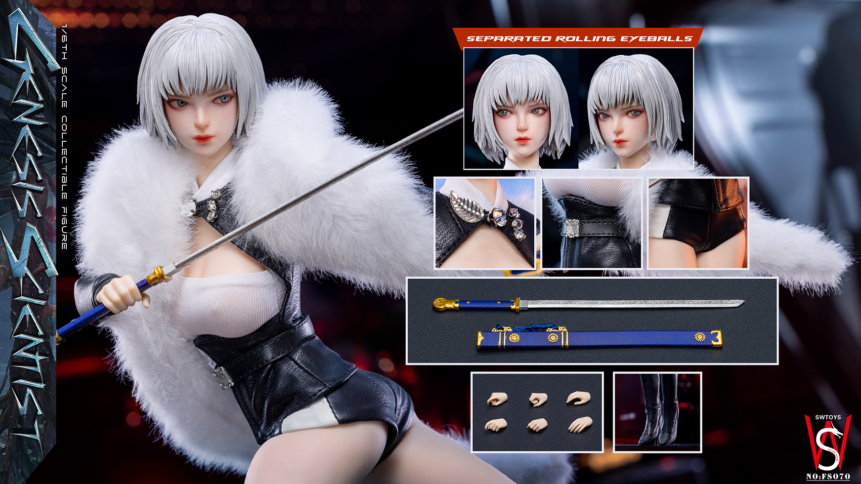 [สั่งจอง]SWtoys FS070 1/6 : Genesis Scientist