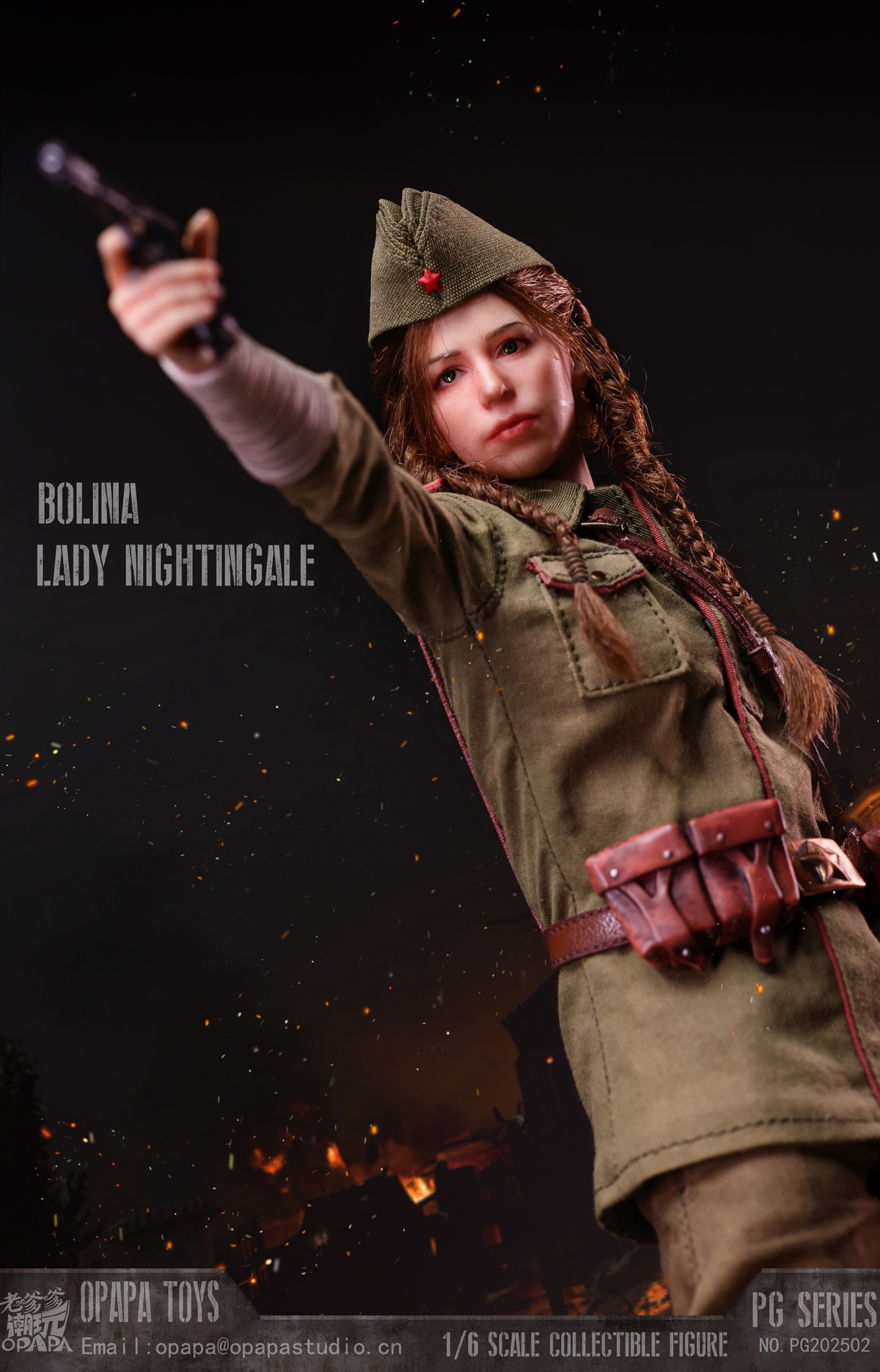 [สั่งจอง]OPAPA TOYS 1/6 - PG202502 : Bolina-Lady Nightingale (Winter Version)