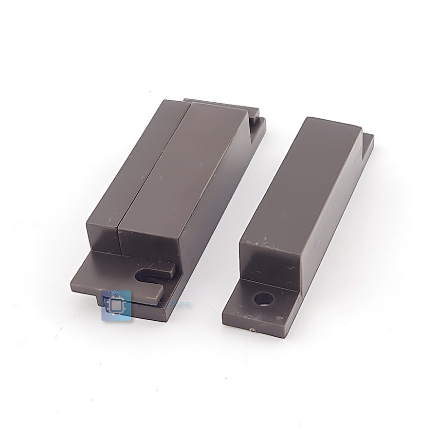 สวิตซ์แม่เหล็กติดประตู Door Reed switch MC-31B สีน้ำตาล แบบ NO/NC Magnetic sensor / Anti-theft alarm / Anti-theft device / Alarm / Window magnet