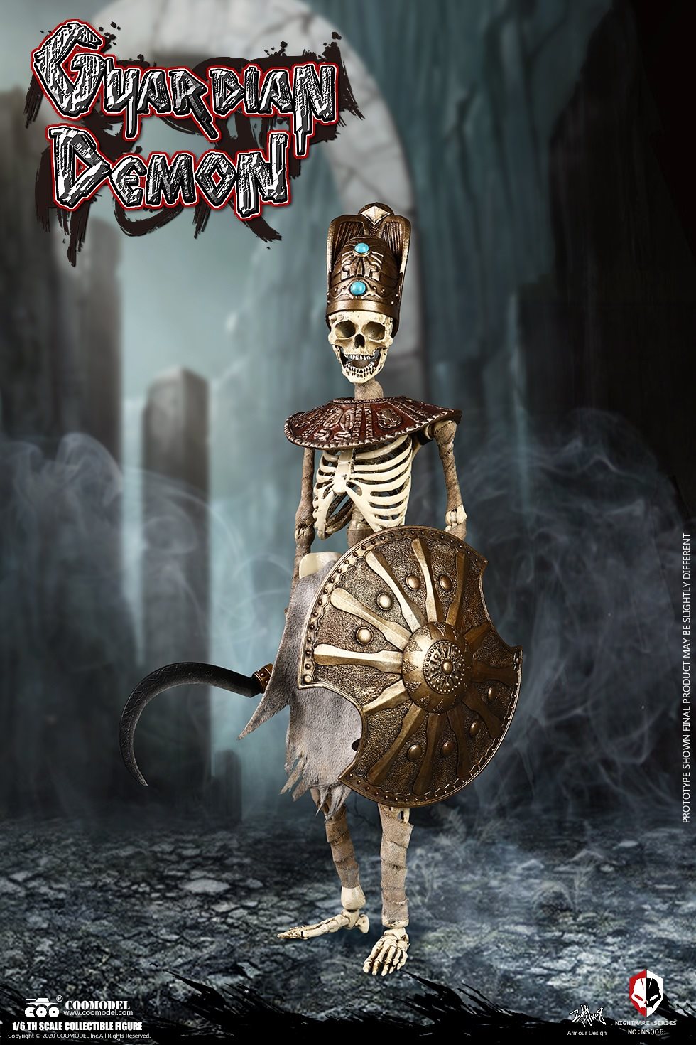 [สั่งจอง]COOMODEL NS006 1/6 : NIGHTMARE SEIRES - EGYPT - GUARDIAN DEMON
