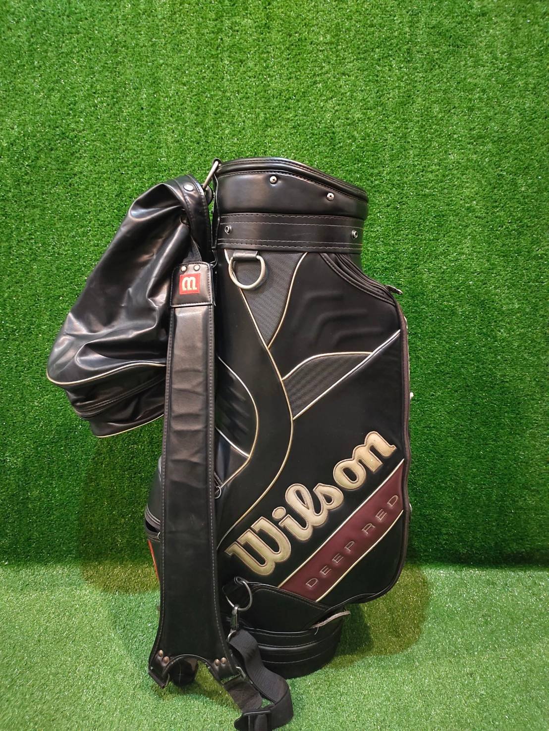 ถุงกอล์ฟหนัง WILSON DEEP RED ถุง TOUR