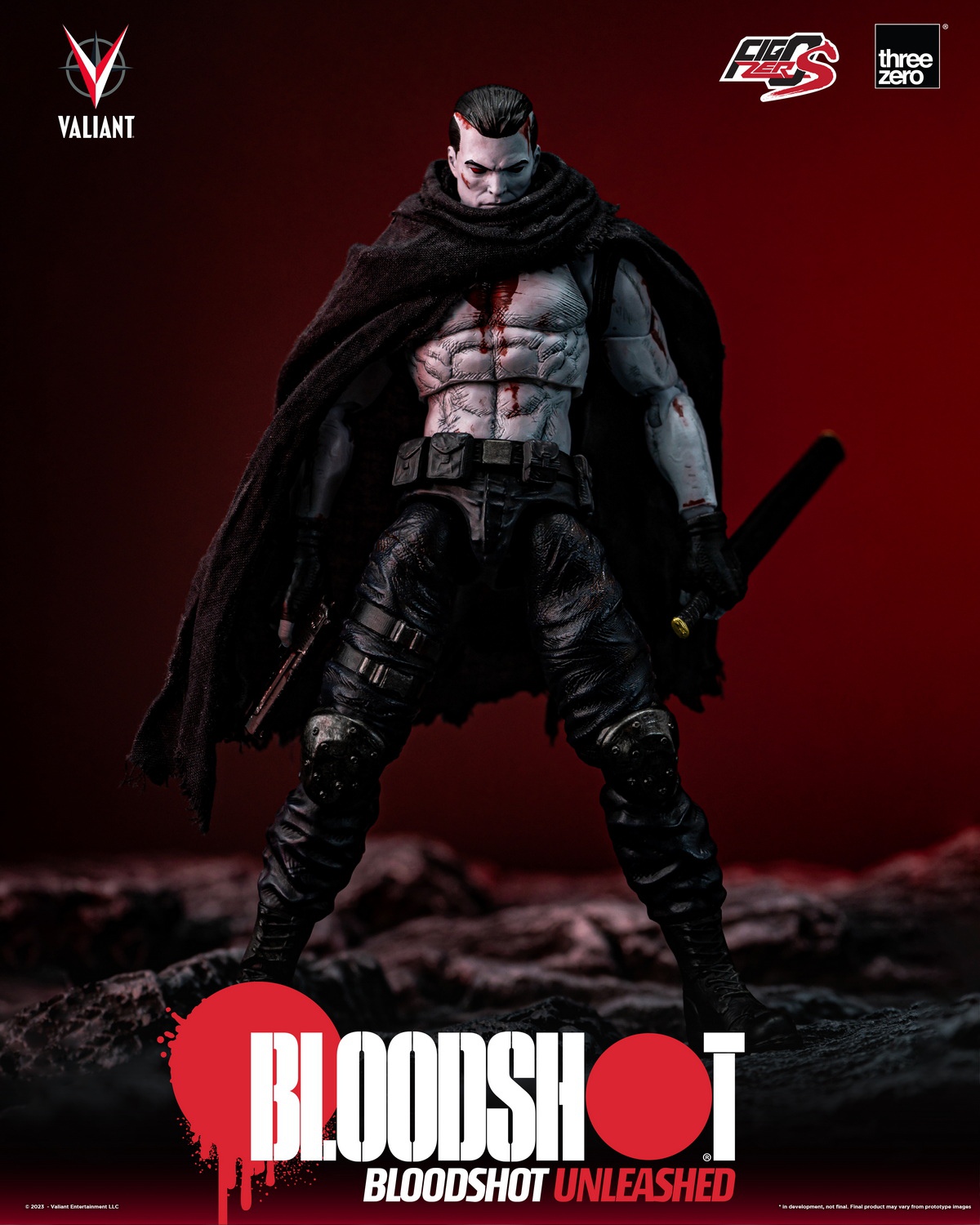 [สั่งจอง] THREEZERO 3Z04220W0 1/12 : FigZero S - VALIANT Bloodshot Unleashed