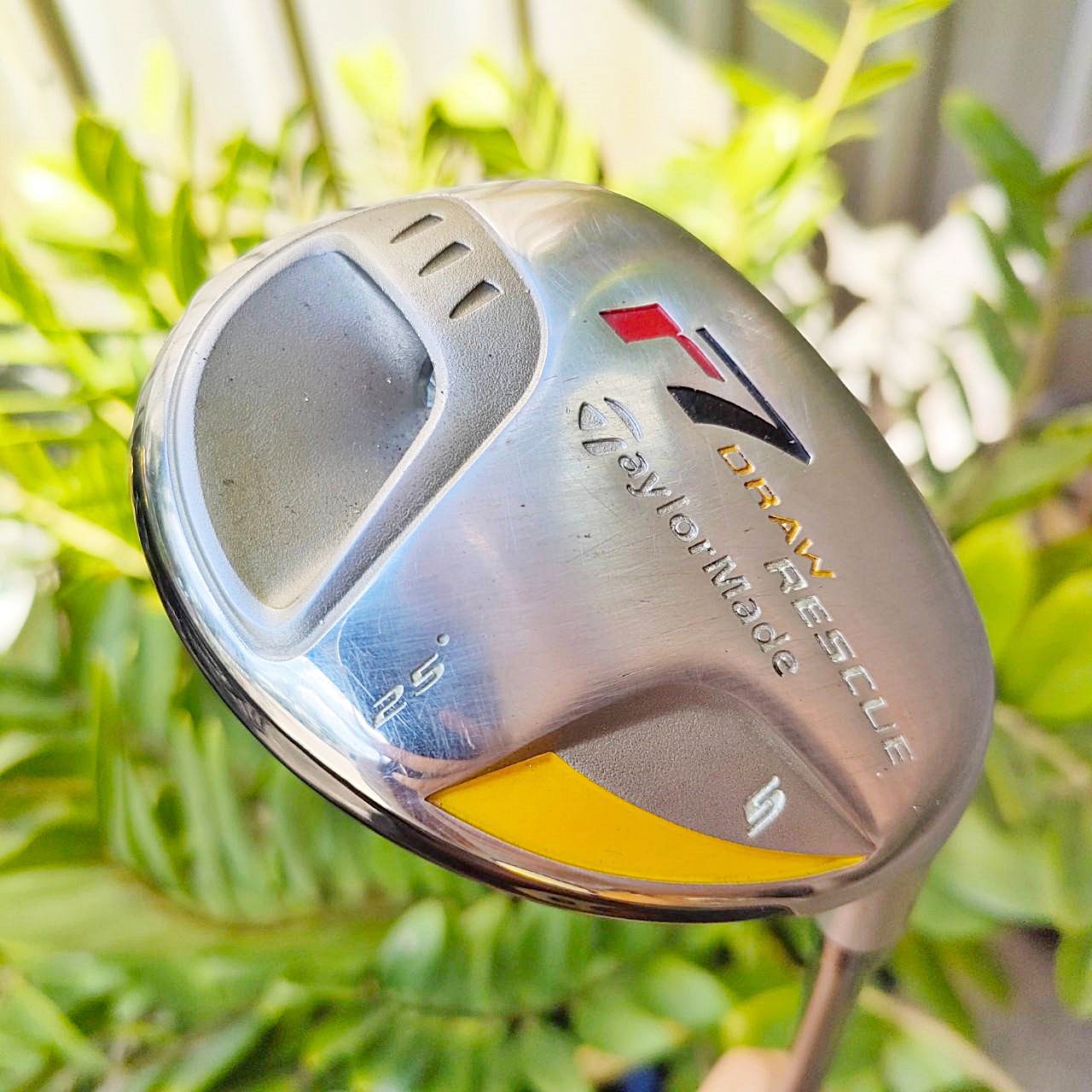 HYBRID 5 TAYLORMADE r7 DRAW องศา 25 ก้าน RE*AX FLEX R ตีตรง แม่นยำ ตีง่ายมาก กระดองเบา CG ต่ำ ลูกลอยง่าย เสียงเพราะ ไม้กอล์ฟพรีเมี่ยมมือสอง By NakaraLuxurious