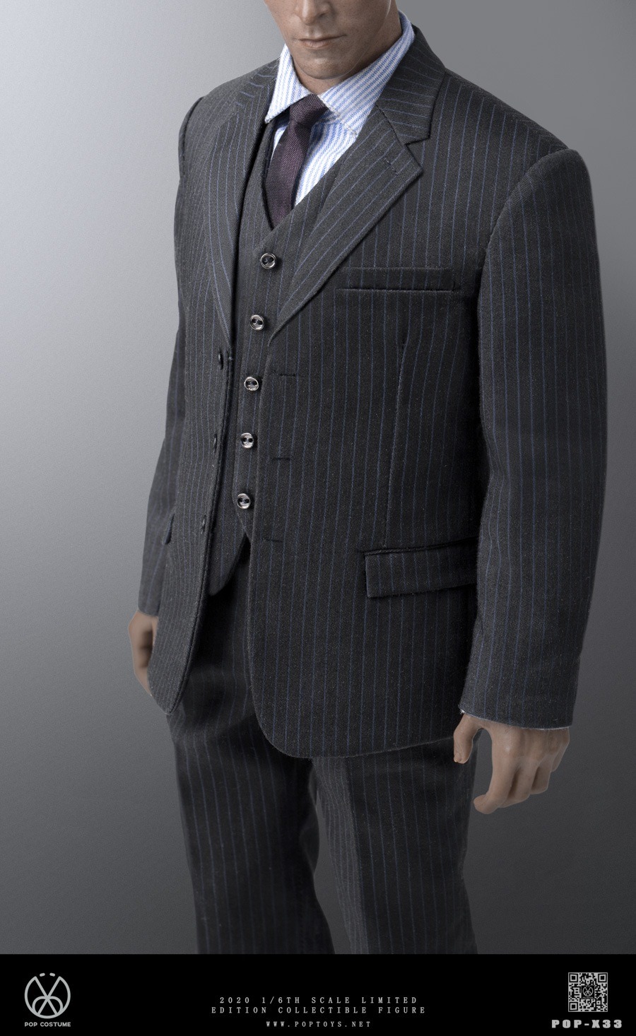 [สั่งจอง]POPTOYS POP-X32 & POP-X33 1/6 Scale : Men’s suit