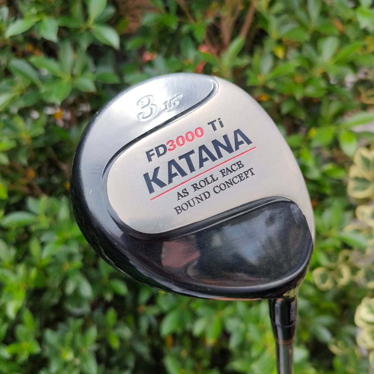 FW3 KATANA FD3000 TI ก้าน KATANA TM SERIES FLEX R องศา 15 ตีไกลจัด หน้าเด้ง ASS ROLLFACE