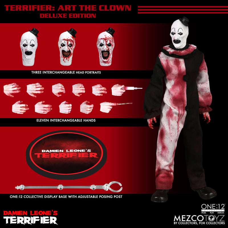 [สั่งจอง] Mezco Toyz One:12 Collective : Terrifier - Art the Clow Deluxe