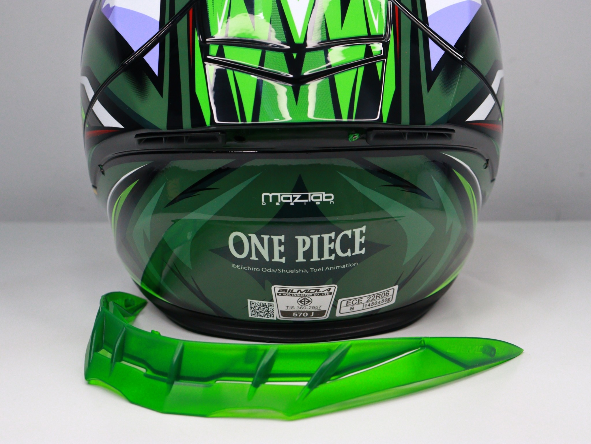 หมวกกันน็อค BILMOLA วันพีช รุ่น Veloce S(RORONOA ZORO) Size:S