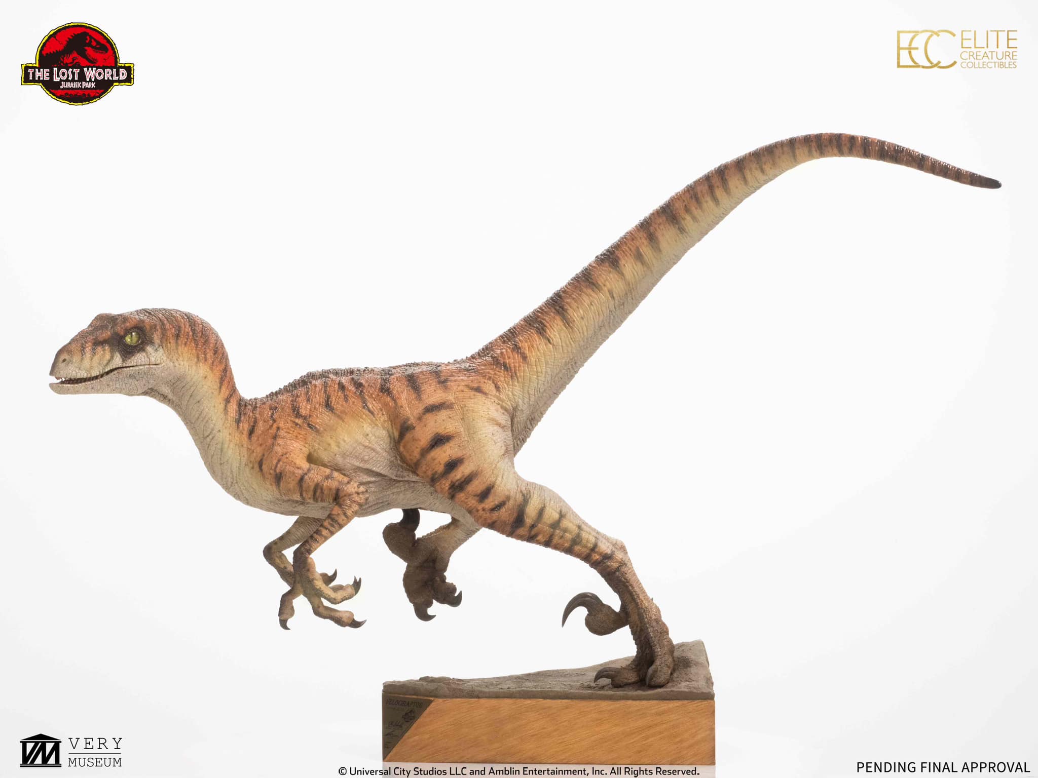 [สั่งจอง] ECC : Male Velociraptor Maquette (The Lost World)