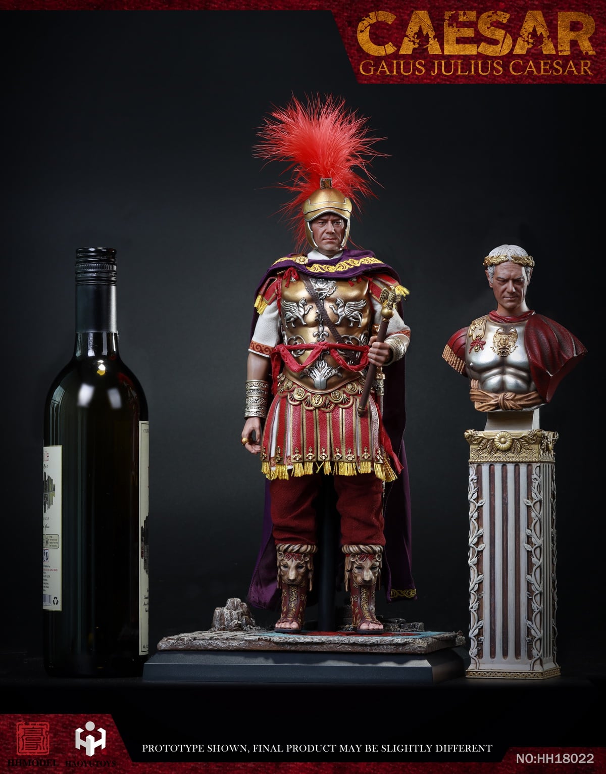 [สั่งจอง]HHMODEL x HAOYUTOYS 1/6 : Imperial Army- Julius Caesar