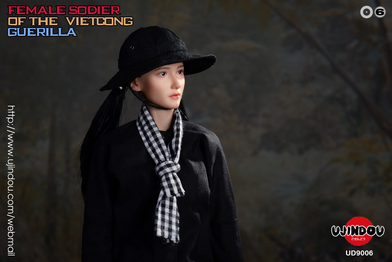 [สั่งจอง]UJINDOU UD9006 1/6 FEMALE SOLDIER OF THE VIETCONG GUERILLA
