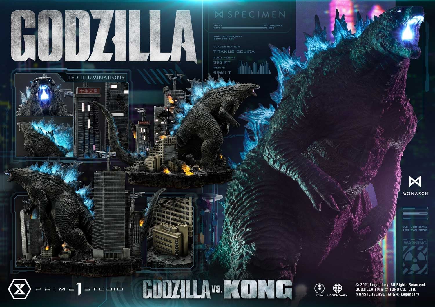 [สั่งจอง]Prime 1 Studio UDMGVK-01 : Godzilla Final Battle