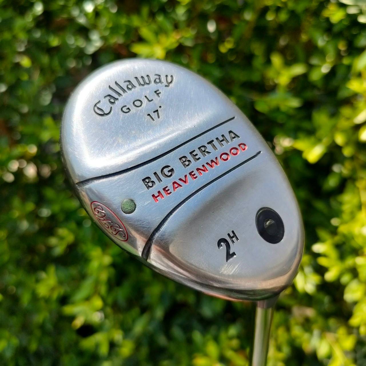 HYBRID 2 CALLAWAY BIG BERTHA HEAVENWOOD องศา 17 ก้าน ALDILA NV FLEX S ตัวนี้ตีไกลมากๆ องศา 17 ตีง่ายมากๆ ออกแบบดี ก้านเจาะทะลุคือเสน่ห์ ทำให้ได้ฟีลเหมือนตีเหล็ก แต่ตีไกลจัดๆ และตีง่ายหว่าเหล็กมากๆๆๆ ก้าน ALDILA ดีมากๆ