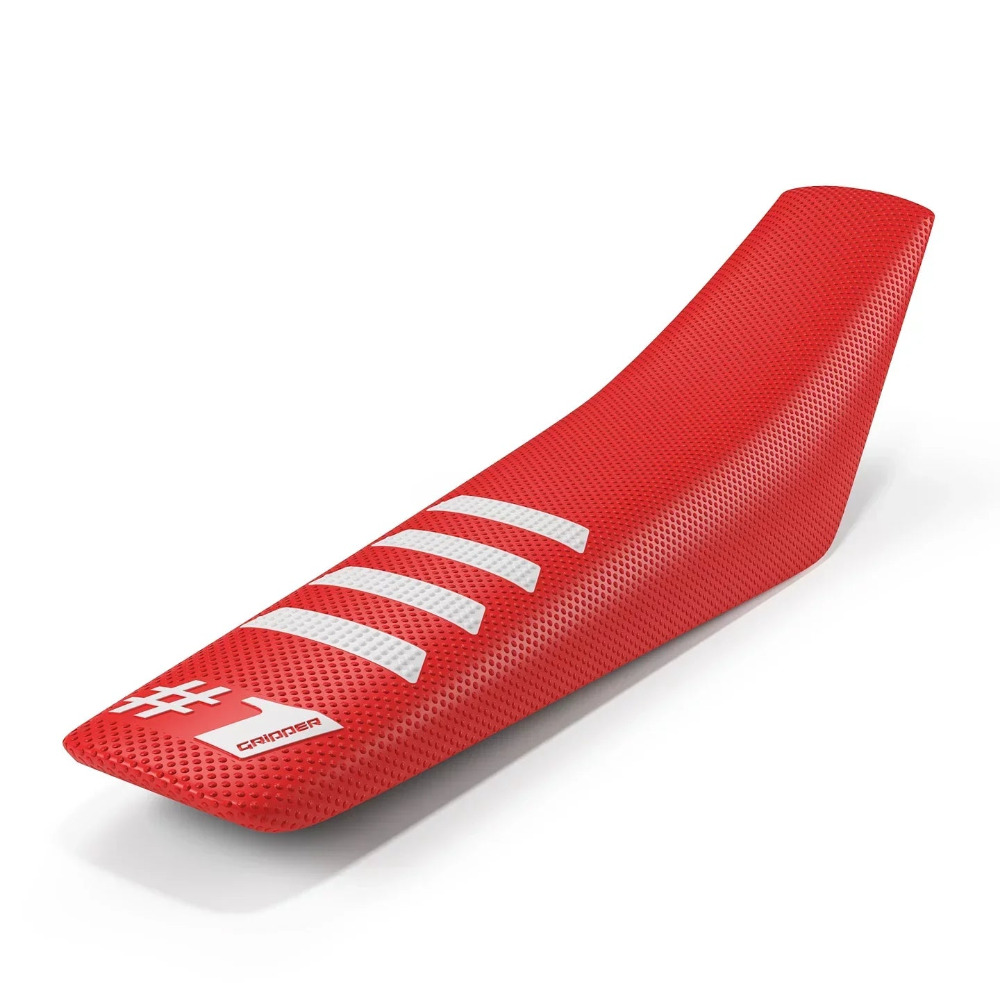 ผ้าเบาะ Onegripper Seat Cover - RIBBED - Red/White