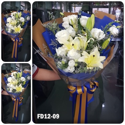 FD12-09 : ช่อลิลลี่, กุหลาบ