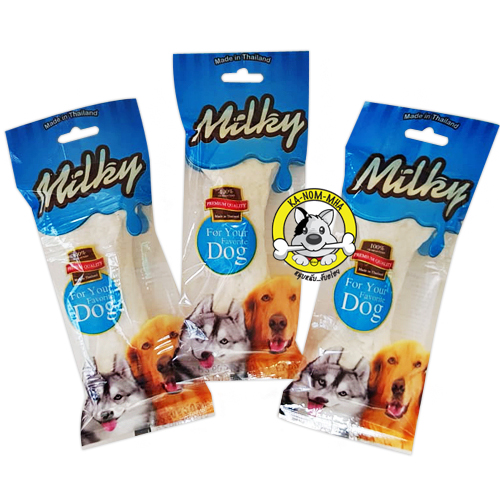 กระดูกนม Milky เล็ก ยี่ห้อ Yummy 3 ชิ้น
