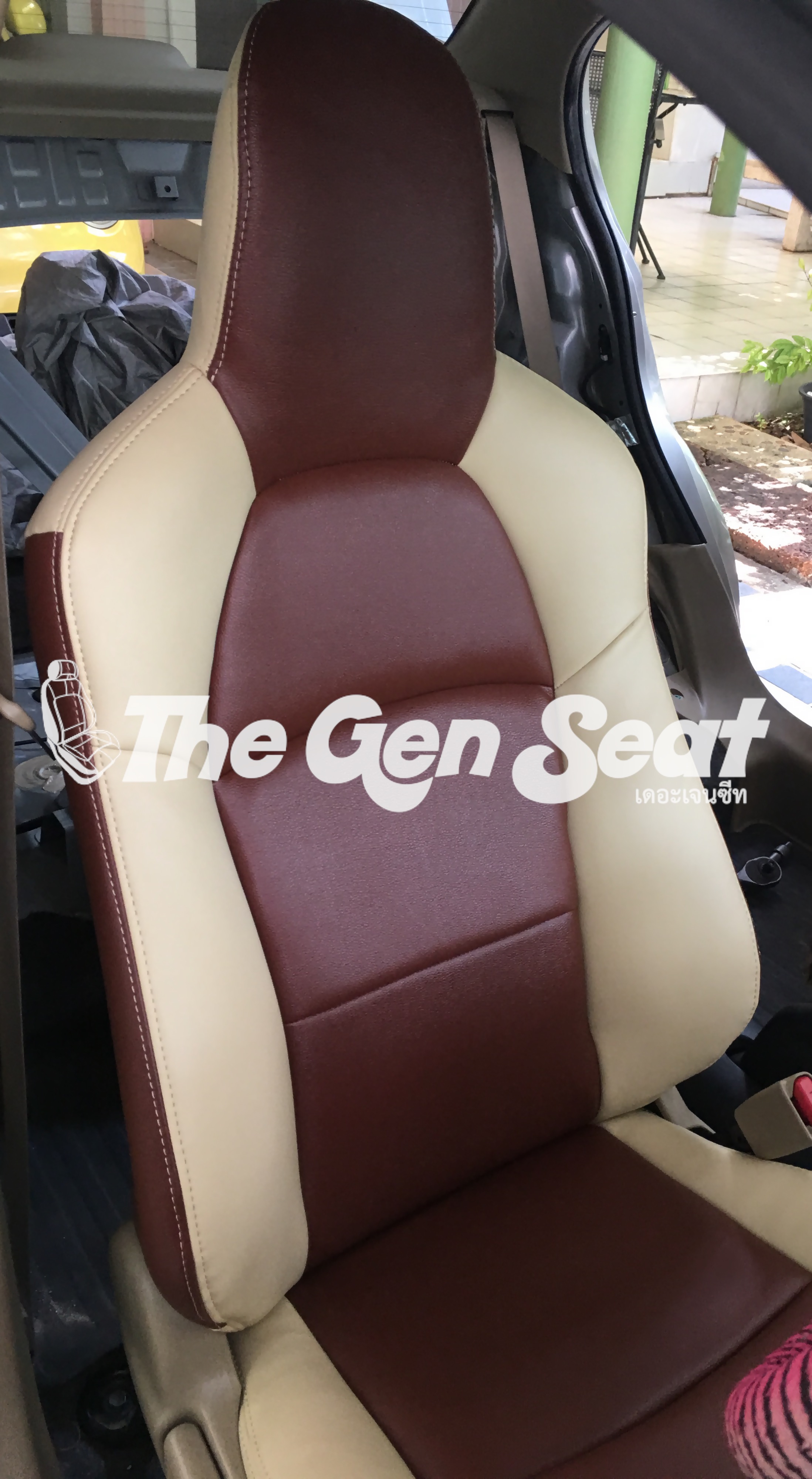 เบาะหนังฮอนด้าบรีโอ อเมซ