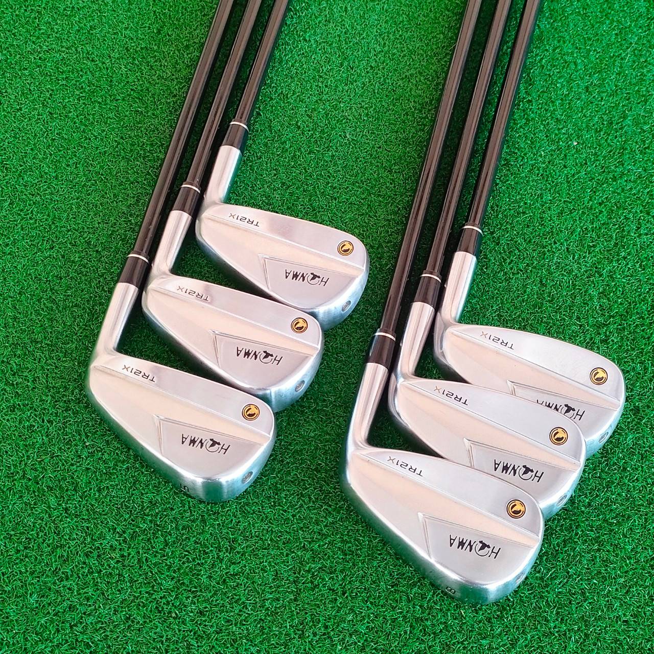 ชุดเหล็ก HONMA TR21X มีเหล็ก 5 - 10 รวม 6 ชิ้น ก้าน VIZARD TR20-65 FLEX R สุดยอดความพรีเมี่ยม ตีไกลสุดขีด