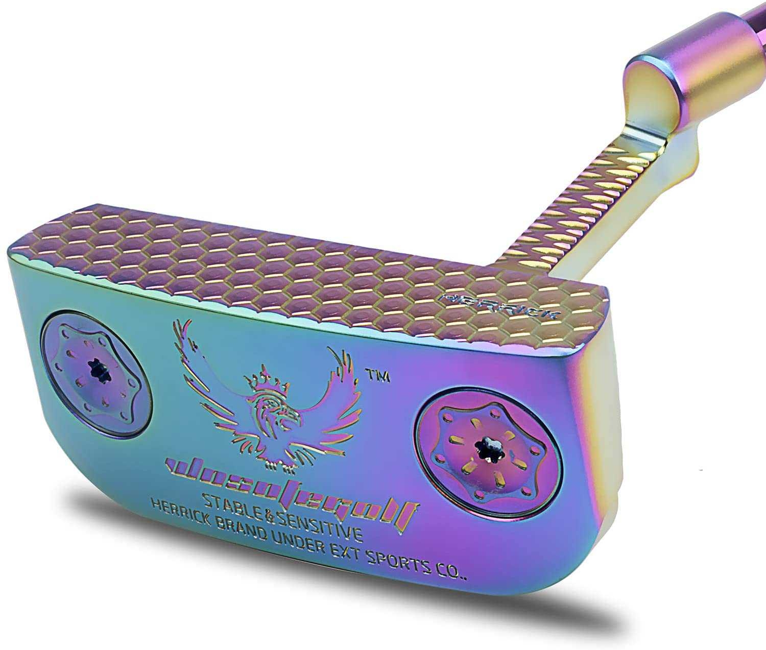 ไม้กอล์ฟ WOSOFE PUTTER GOLF FORGED CNC พัตเตอร์กอล์ฟ น้ำหนักดี นุ่มนวลมหัศจรรย์ พัตกอล์ฟได้แม่นยำ เสียงเพราะ