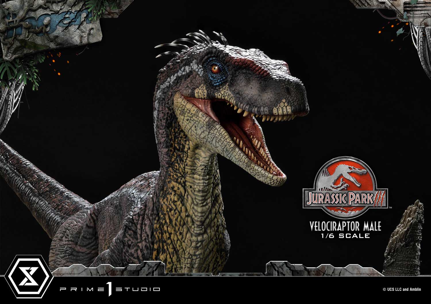 [สั่งจอง] Prime 1 Studio : LMCJP-10: Velociraptor Male (Jurassic Park 3)