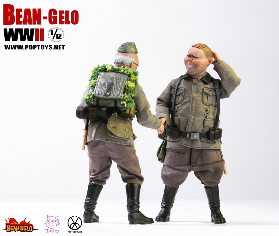 [สั่งจอง] POPTOYS 1/12 Bean Gelo Serie BGS001/2/3 Franz ,George , Weber