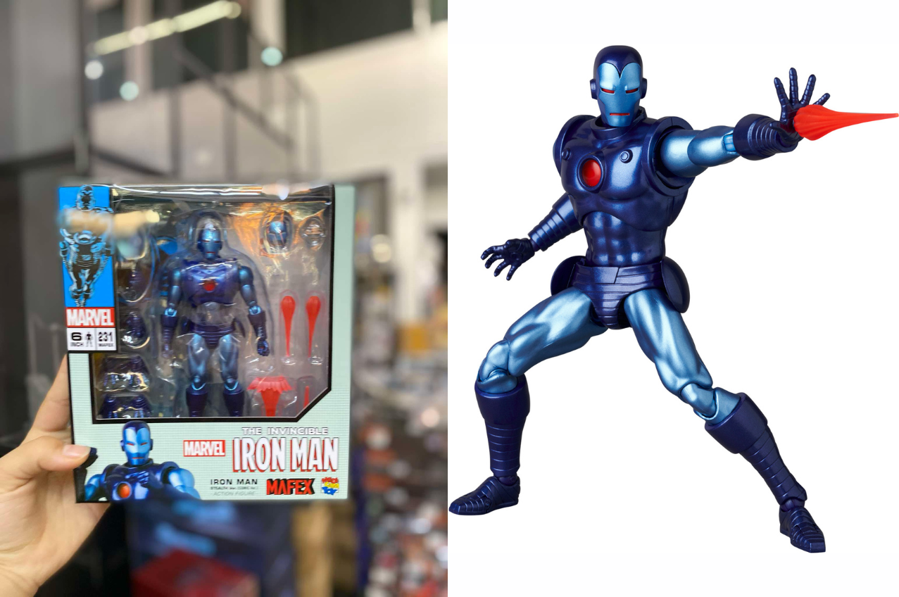 [พร้อมส่ง] MAFEX No.231 : IRON MAN (STEALTH Ver.)