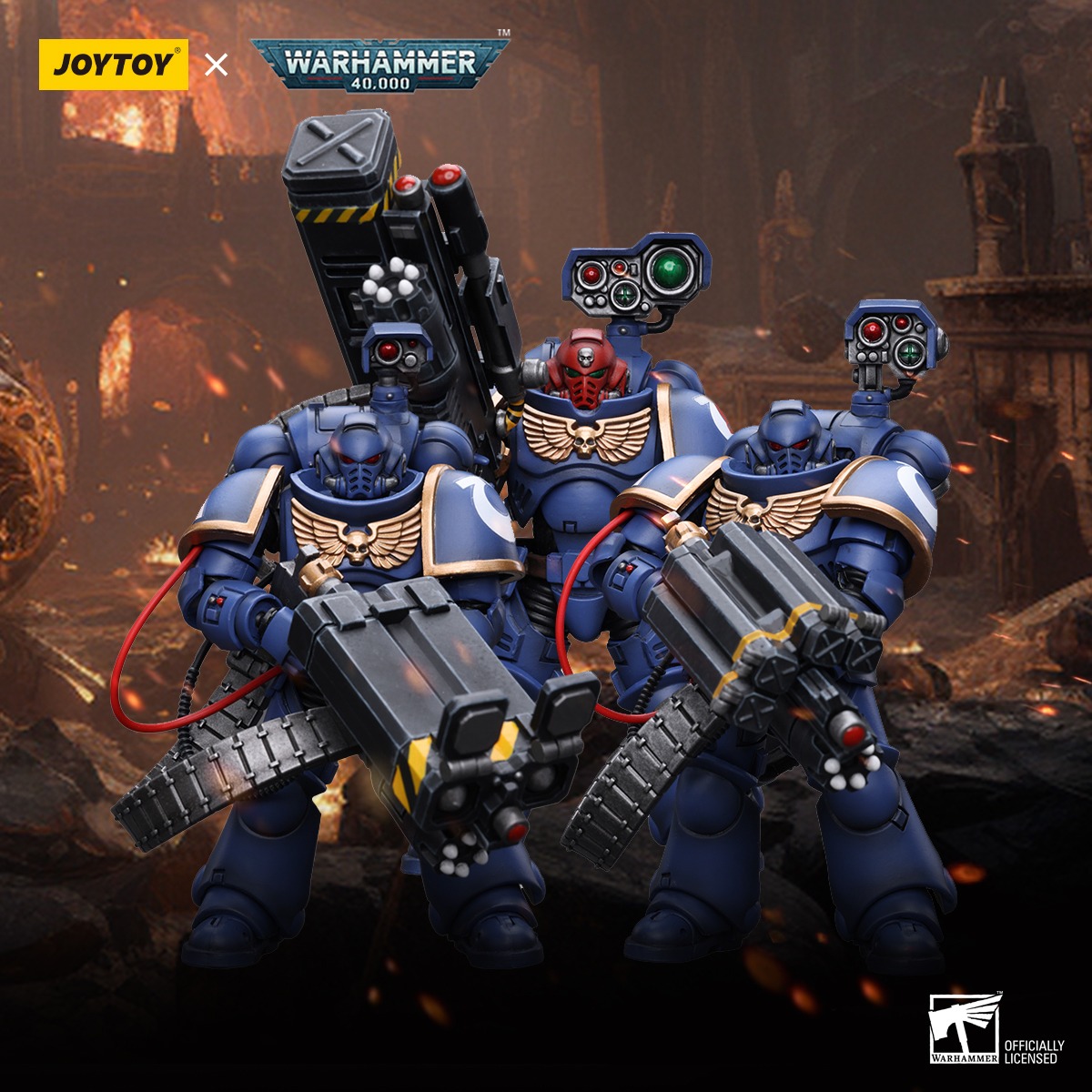 [พร้อมส่ง] joytoy 1/18 : Ultramarines -Desolation มี3แบบ
