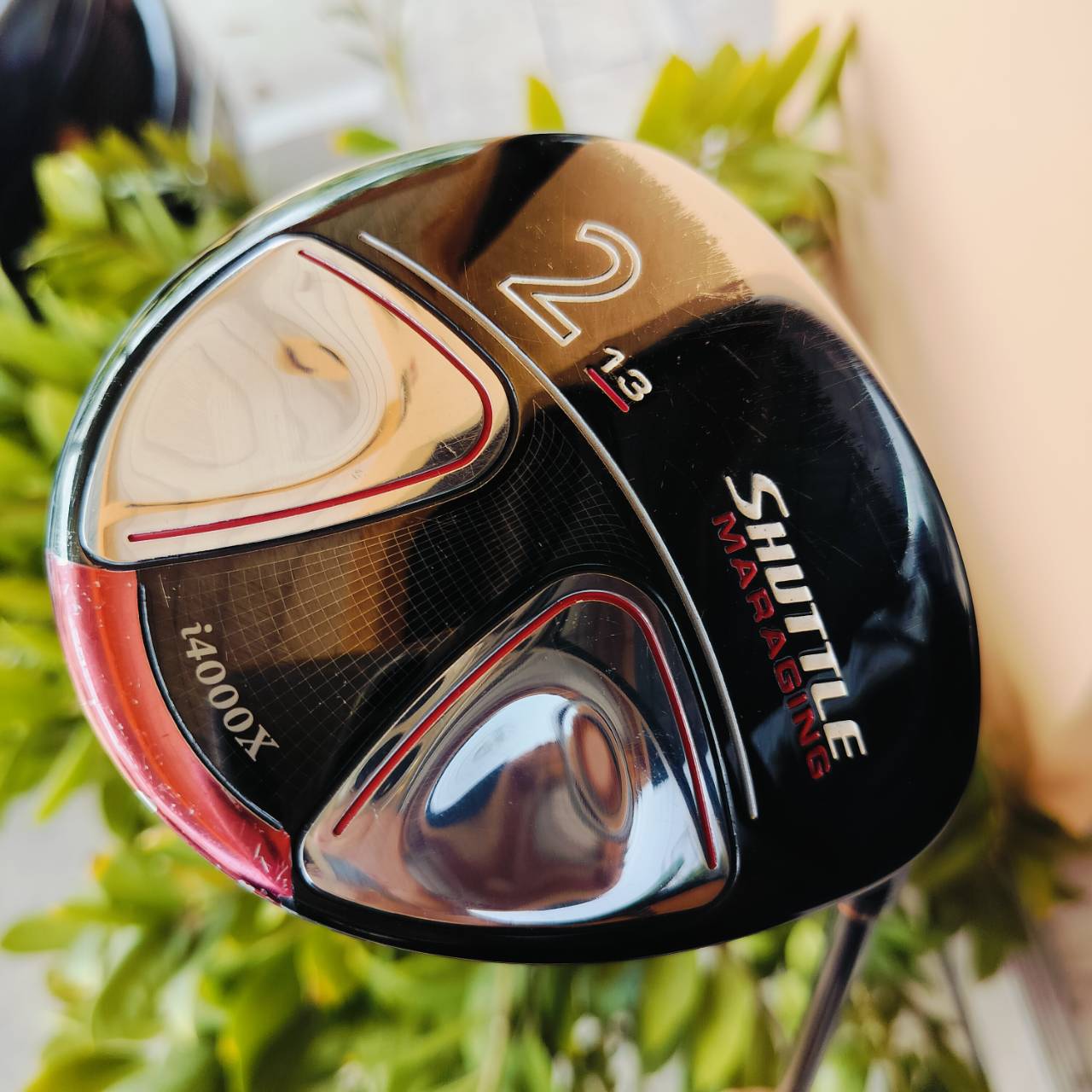 FW2 MARUMAN SHUTTLE รุ่น i4000X หน้าเด้ง MARAGING เป็น MINI DRIVER ที่ตีไกลกว่า DRIVER หัวแบนและขนาดใหญ่เท่าฝ่ามือ ตีโดนง่ายมาก และไกลสุดขีดเลยค่ะ ไม้กอล์ฟพรีเมี่ยมมือสอง ของแท้ BY NakaraLuxurious