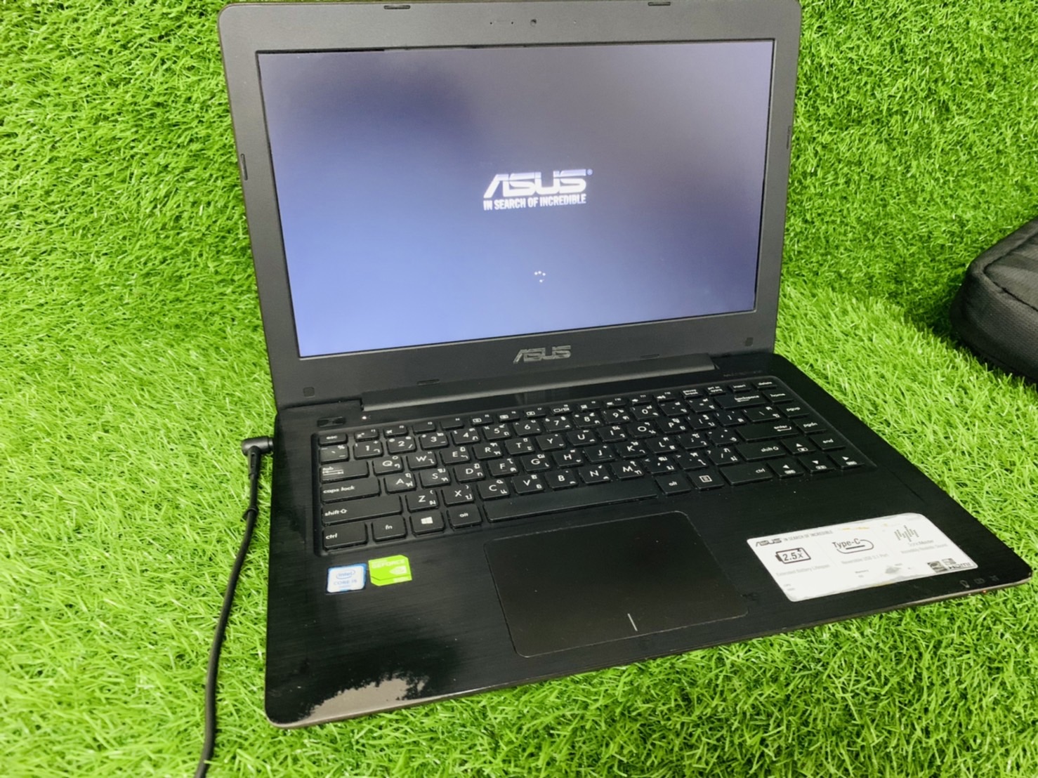 โน้ตบุ๊ค Notebook ASUS K456U - 14 inch จอมีรอยทับคีย์บอร์ด เครื่องถลอก ช่องแลนเสีย