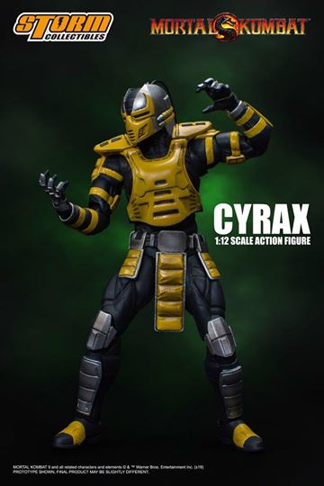 [สั่งจอง]Storm Collectibles 1/12 Mortal Kombat Series CYRAX
