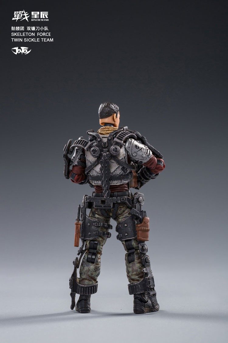 [สั่งจอง]JOYTOY JT0173 1/18 Skeleton Forces Double Sickle SQUAD + JT0265 Helan