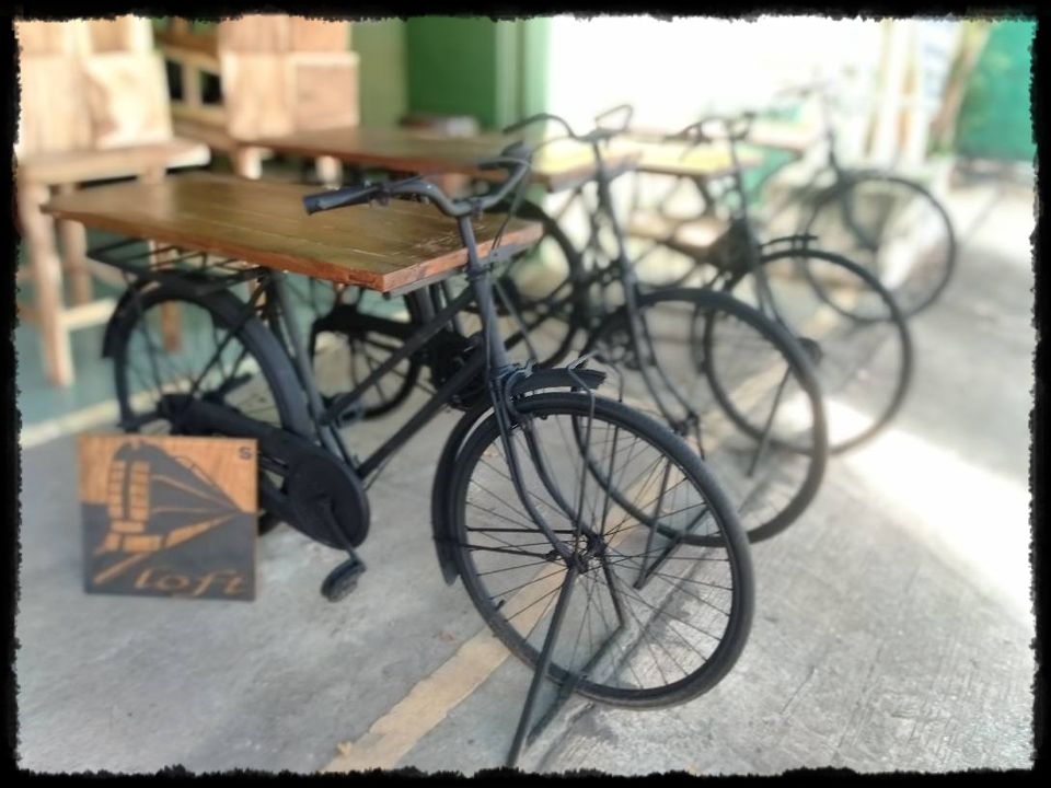 #BICYCLE Design#เฟอร์นิเจอร์จักรยานวินเทจ #เฟอร์นิเจอร์ตกแต่งร้านกาแฟ