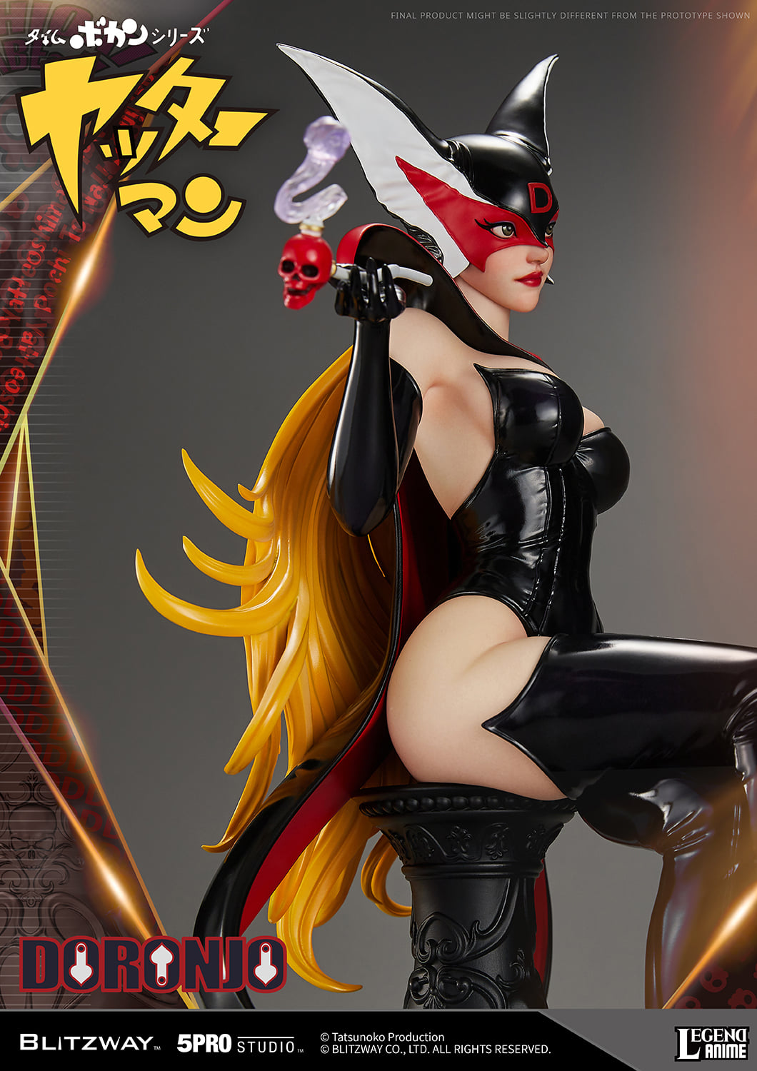 [สั่งจอง]Blitzway x 5PRO STUDIO 5PRO-LA-70301 1/4 : Time Bokan Series: Yattaman – DORONJO