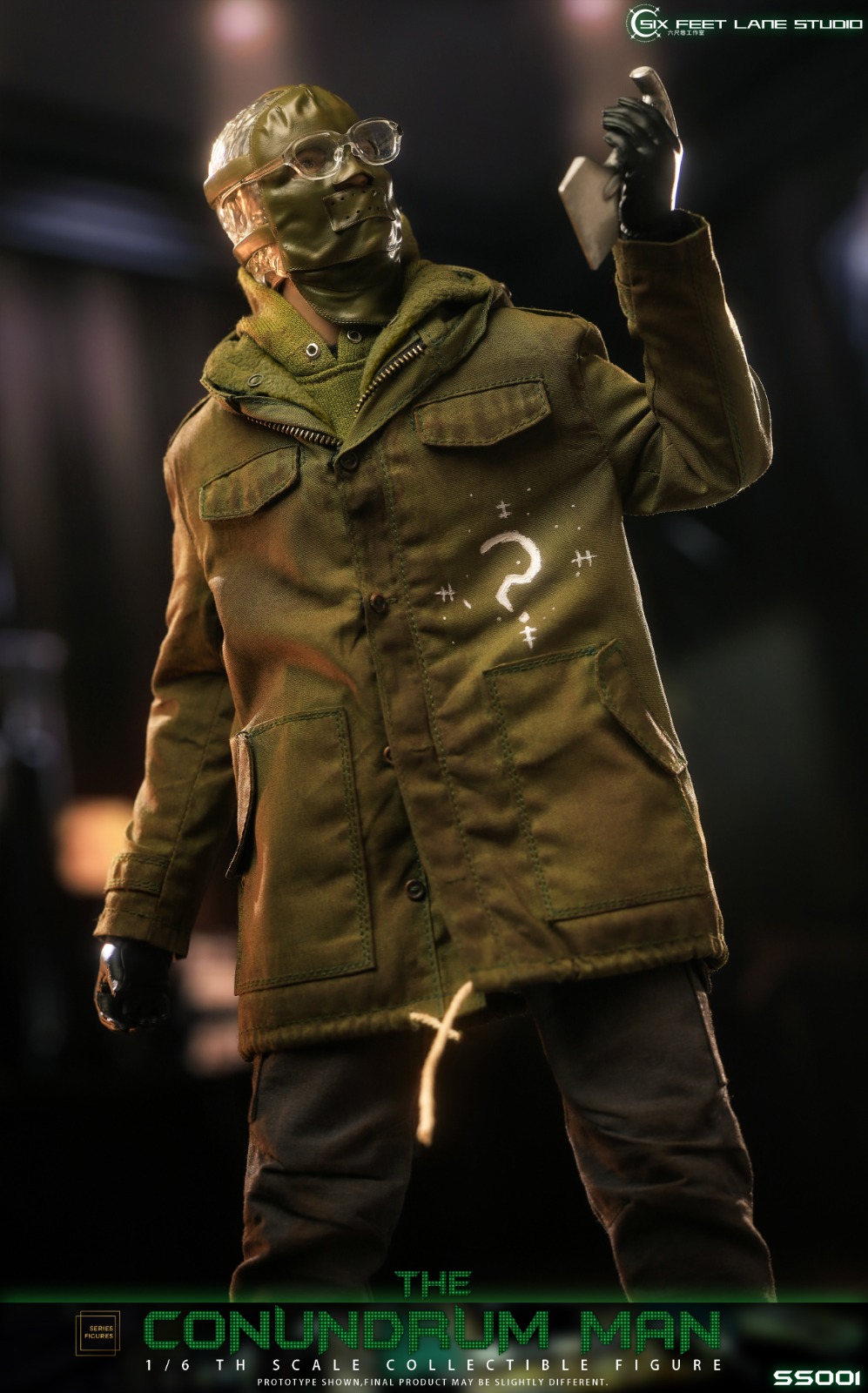 [สั่งจอง]Six Feet Lane Studio SS001 1/6 : THE CONUNDRUM MAN (Re-issue)