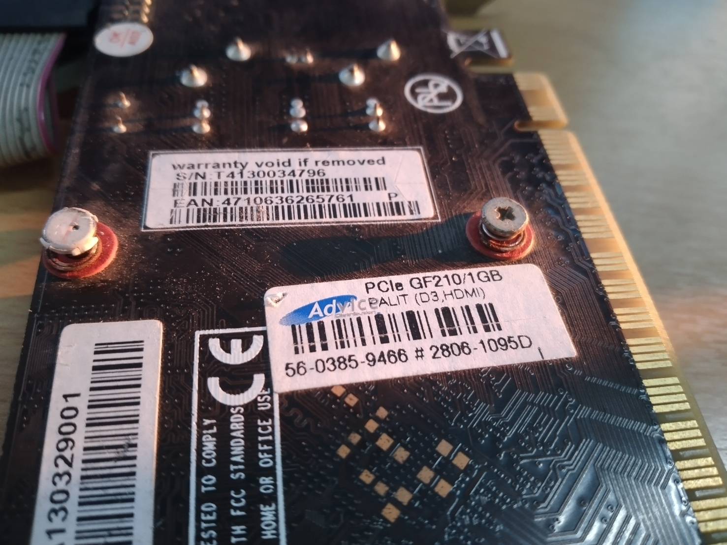 Palit NEAG2100HD06-1193F GeForce 210 1GB HDMI PCIe Graphics Card