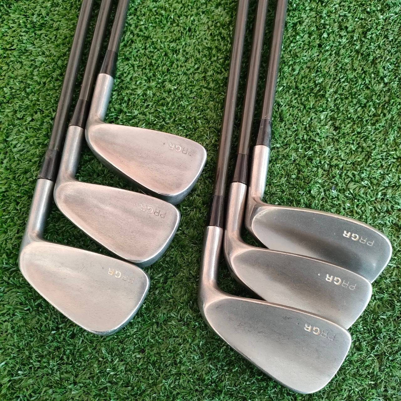 ชุดเหล็ก PRGR เหล็ก 5-9 เเละ SW ก้าน M-37 ประมาณ FLEX R JAPAN ชุดเหล็กแบรนด์ พรีเมี่ยมญี่ปุ่น สภาพสวยเดิม!! ไม้กอล์ฟมือสอง ของแท้ BY NakaraLuxurious