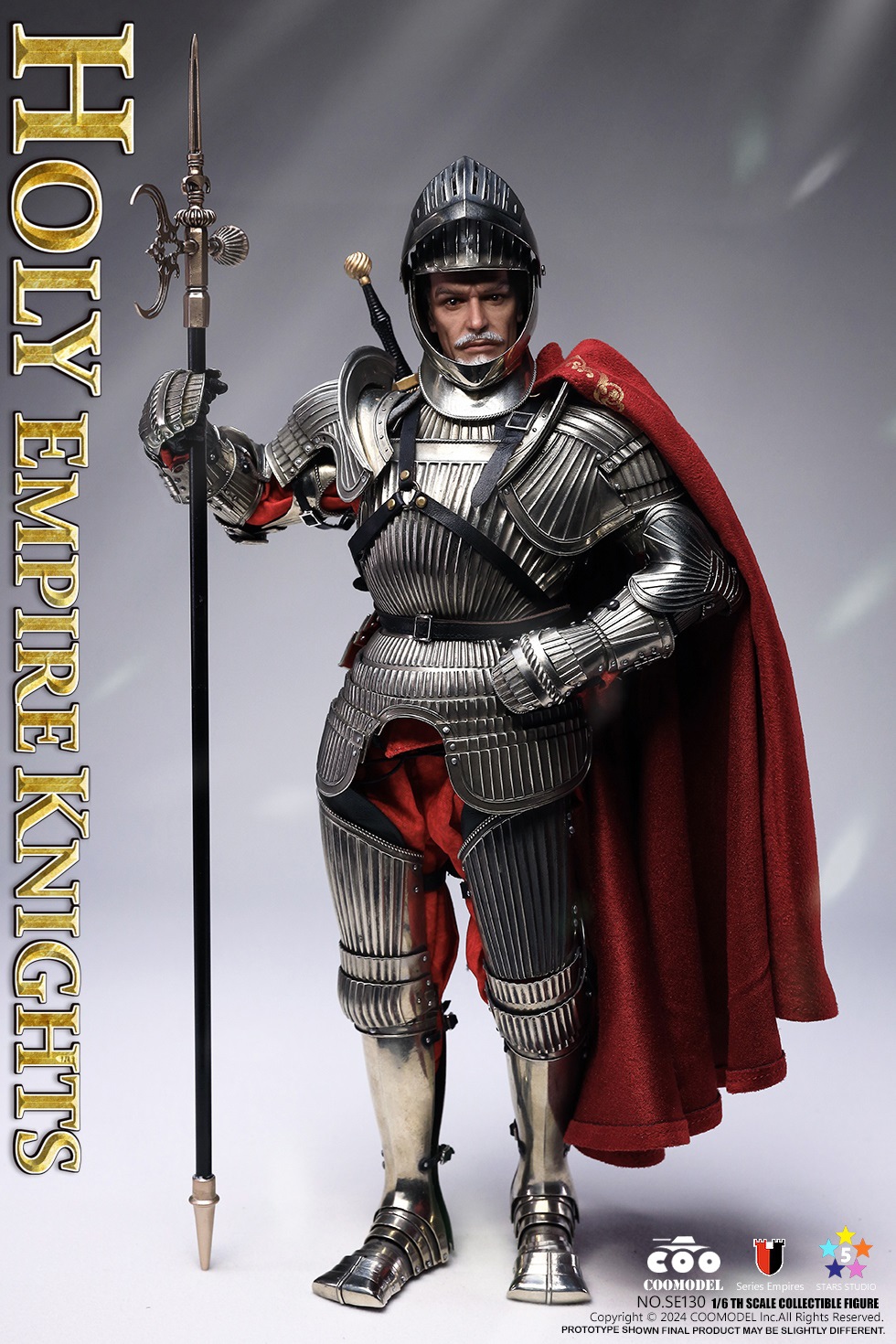 [สั่งจอง] COOMODEL SE130 1/6 : SERIES OF EMPIRES HOLY EMPIRE KNIGHT BRONZE COMMEMORATIVE EDITION