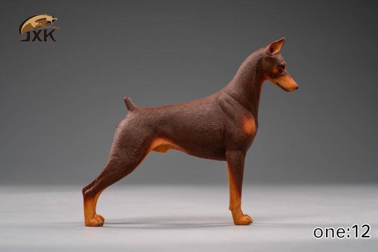 [สั่งจอง]JXK 1/12 Dobermann /animal model JxK022