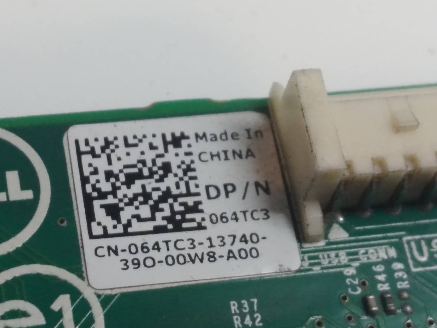 Dell 64TC3 PowerEdge R520 Front Panel Board 064TC3