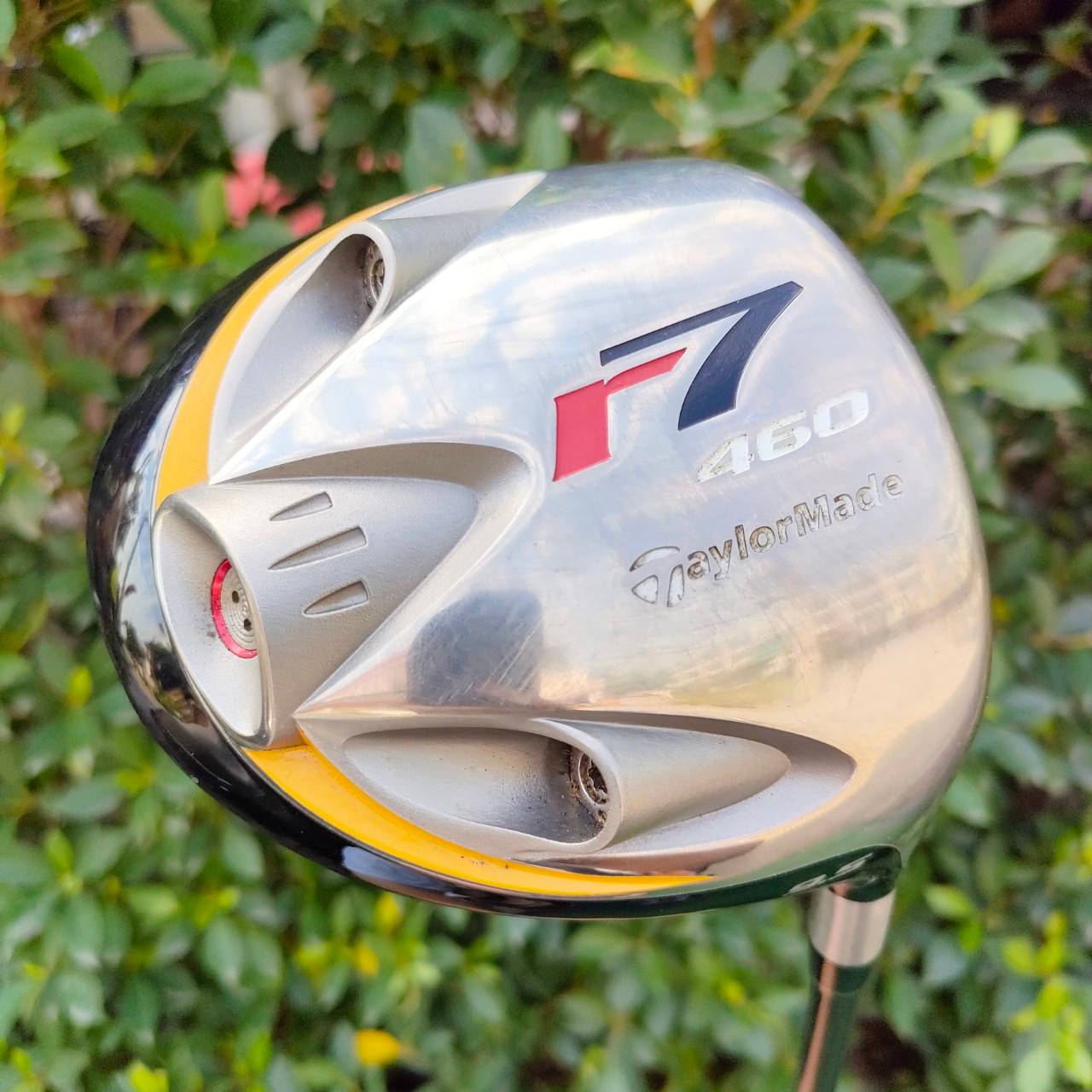 DRIVER TAYLORMADE r7 460 องศา 9.5 ก้าน RE*AX FLEX S หัวใหญ่ 460 CC. เน้นตีง่าย ตีตรง หมุดปรับน้ำหนักให้เฟด หรือ DRAW