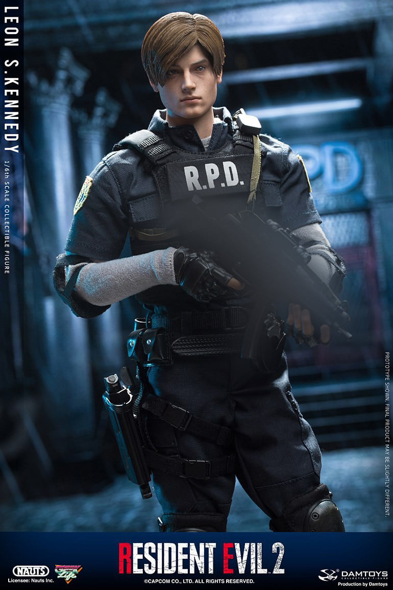 [สั่งจอง]NAUTS x DAMTOYS DMS030 1/6 : RESIDENT EVIL 2 - LEON S.KENNEDY (Reproduction)