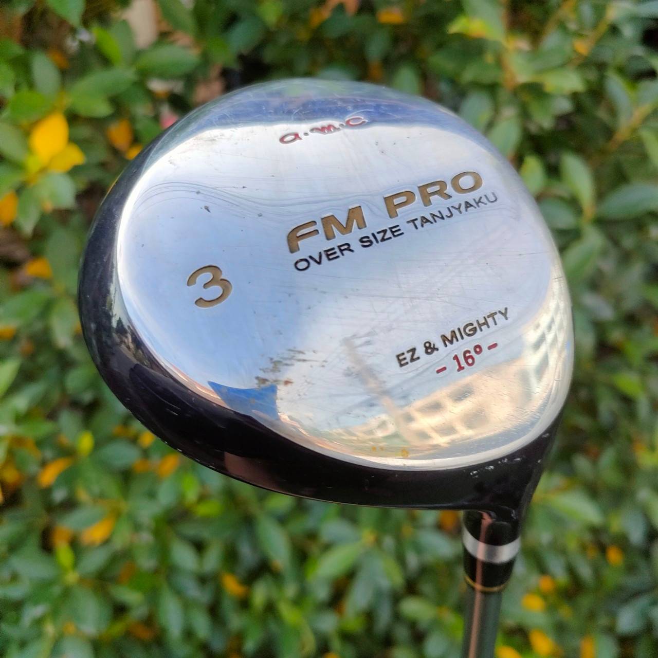 FW3 A.M.C FW PRO OVER SIZE TANJYAKU องศา16 ก้าน POWERED SERIES 63 FLEX S หัวใหญ่ตีง่าย ตรง ผลิตญี่ปุ่น
