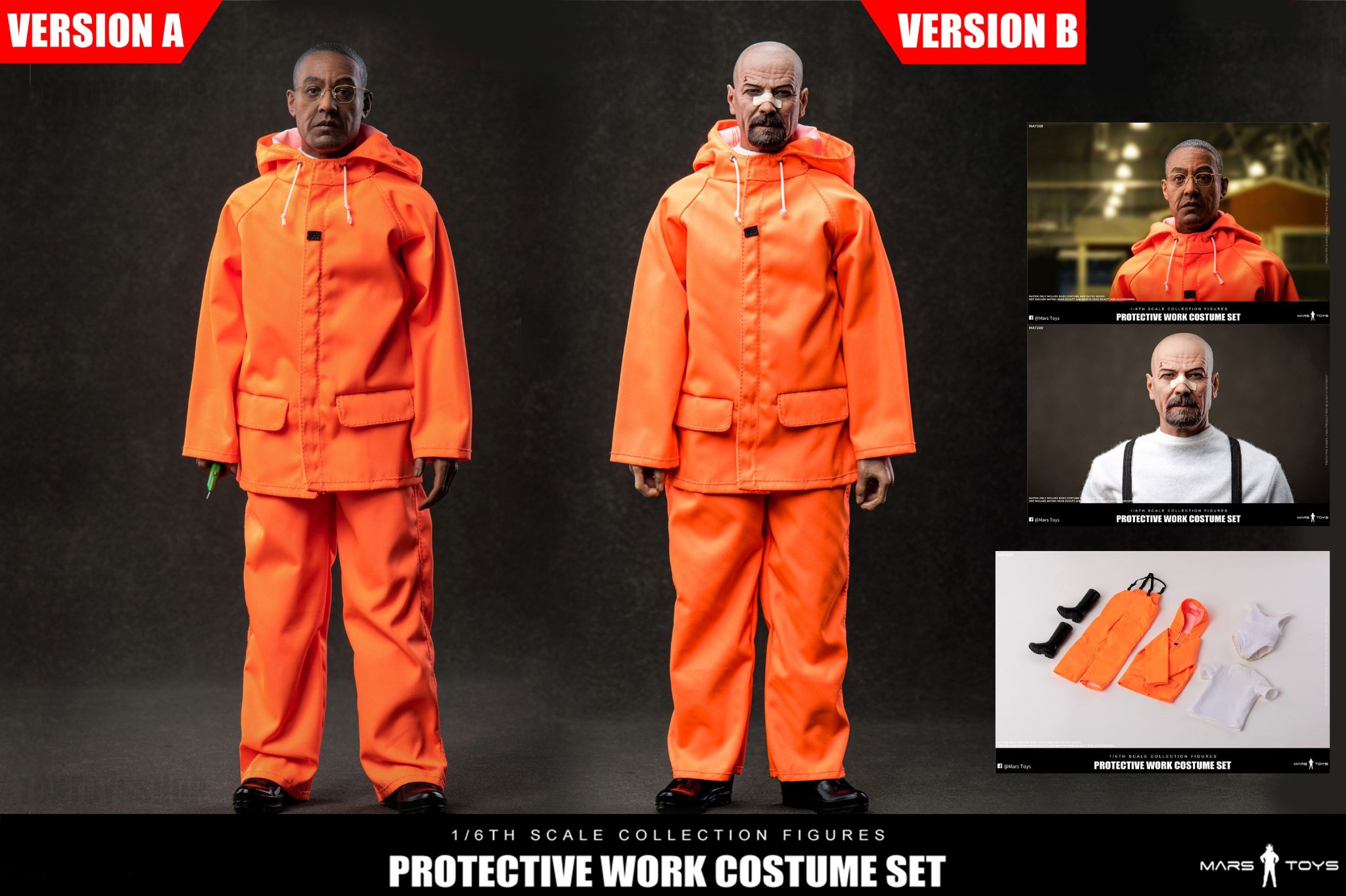 [สั่งจอง] Mars Toys MAT009 1/6 : Protective work costume set