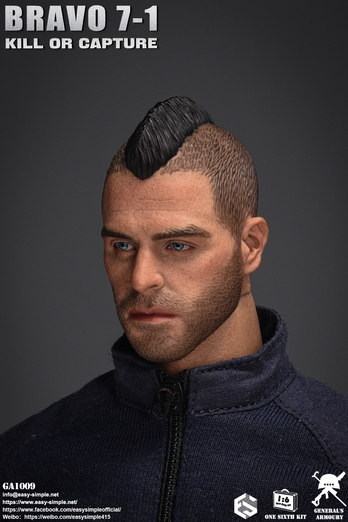 [สั่งจอง] General's Armoury GA1009 1/6 : BRAVO 7-1 KILL OR CAPTURE