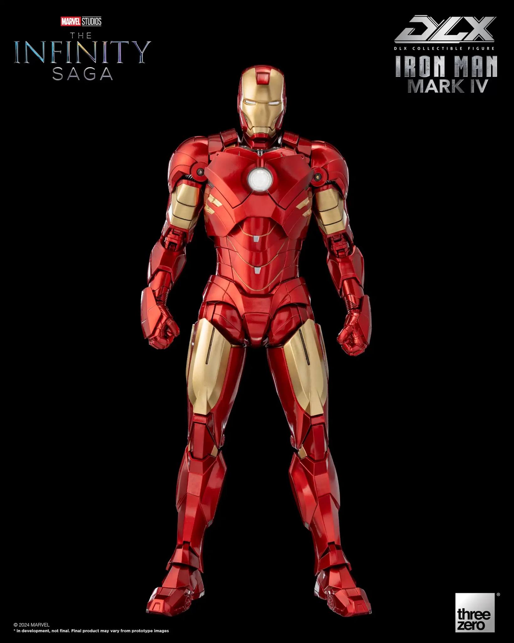 [พร้อมส่ง] Threezero 3Z05010C0 : DLX Iron Man Mark 4