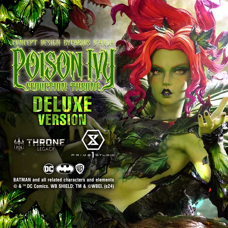 [สั่งจอง]Prime 1 Studio : Poison Ivy Seduction Throne (Concept design by Carlos D'Anda)