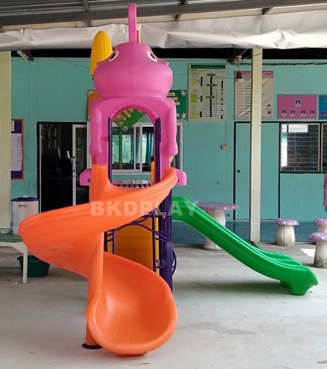 อะไหล่รางสไลเดอร์วนความสูง 120/160 ซม. อะไหล่กระดานลื่นวน สไลด์วนเกลียว รางสไลเดอร์พลาสติก สไลด์วน Polyethylene กระดานลื่นเกลียว พร้อมส่งราคาโรงงาน playground