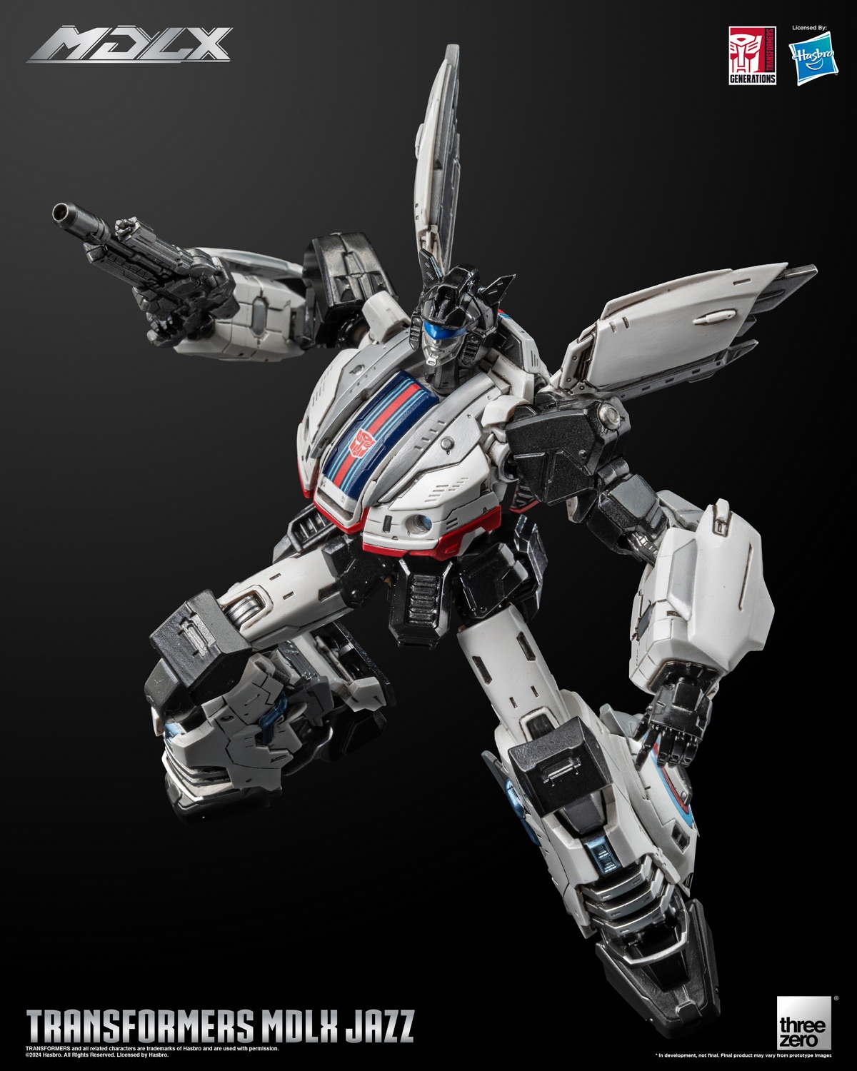 [สั่งจอง] Threezero 3Z03380W0 6" : Transformers MDLX - Jazz