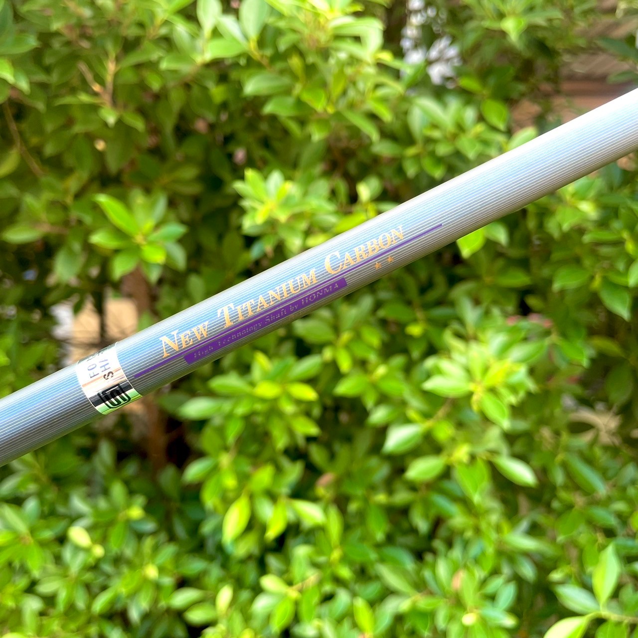 ก้าน HONMA NEW TITANIUM CARBON ระดับ 2 ** ก้าน DRIVER ยาว 45.5 นิ้ว FLEX R1, MADE IN JAPAN SAKATA มือหนึ่ง ของแท้ BY NakaraLuxurious